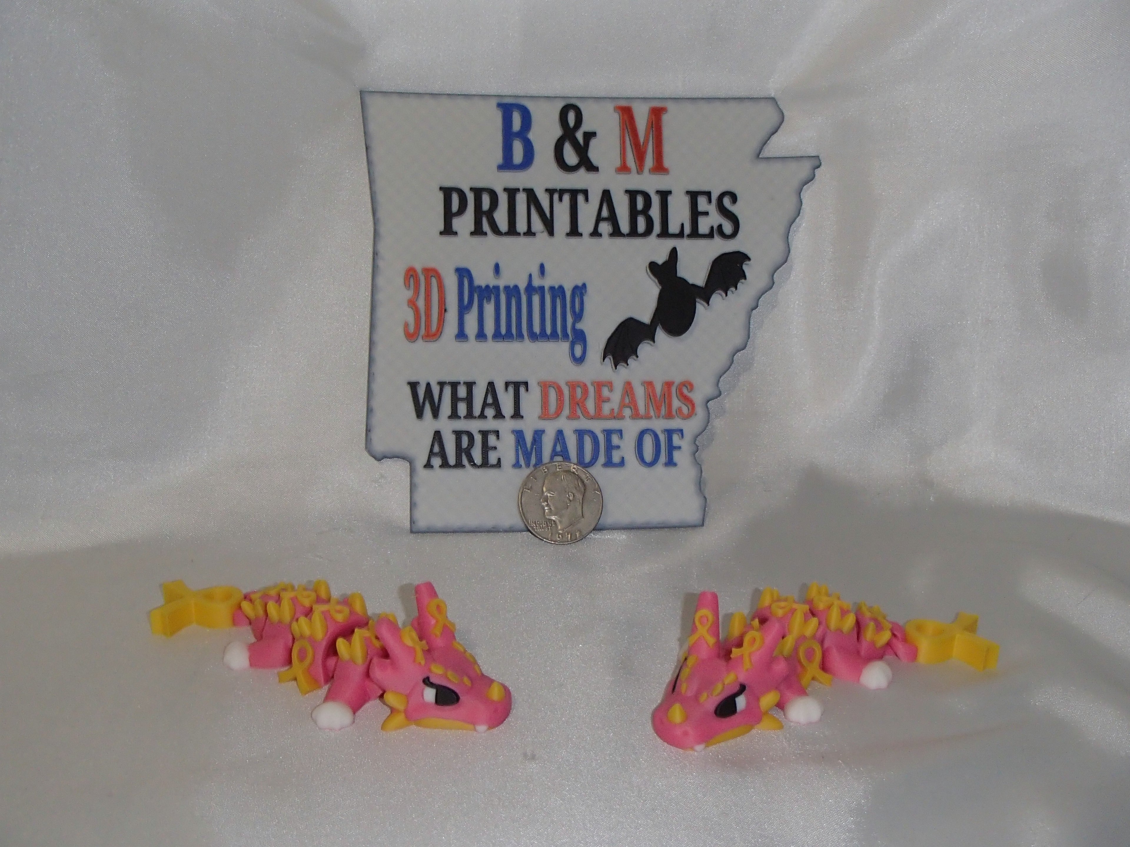 mini-Ribbon Dragon pink