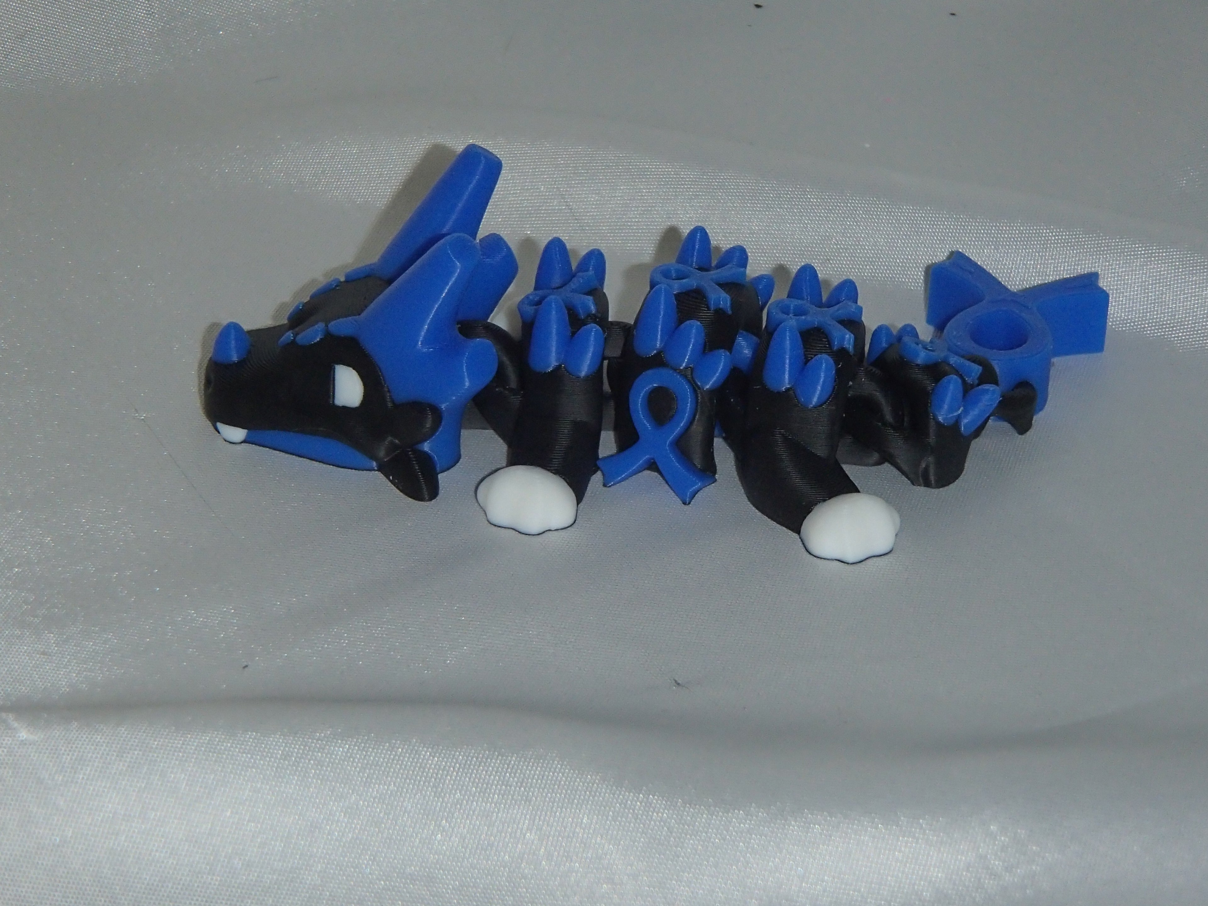 mini-Ribbon Dragon blue