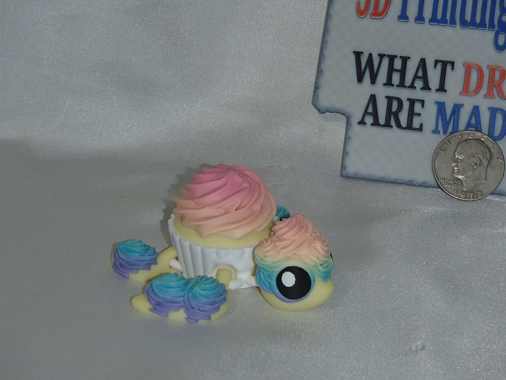 Cup Cake Turtle pink top