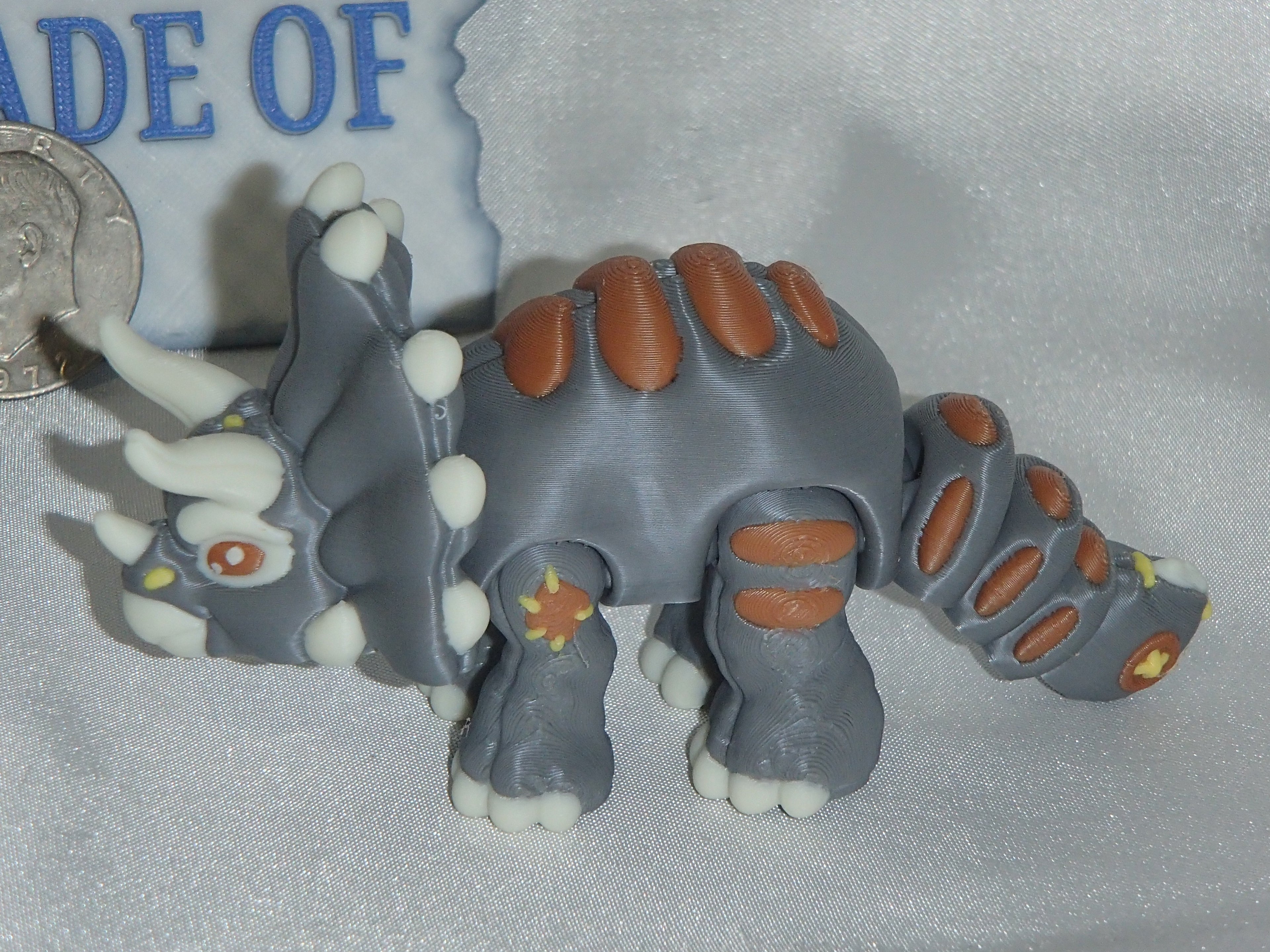 Stuffed Triceratops