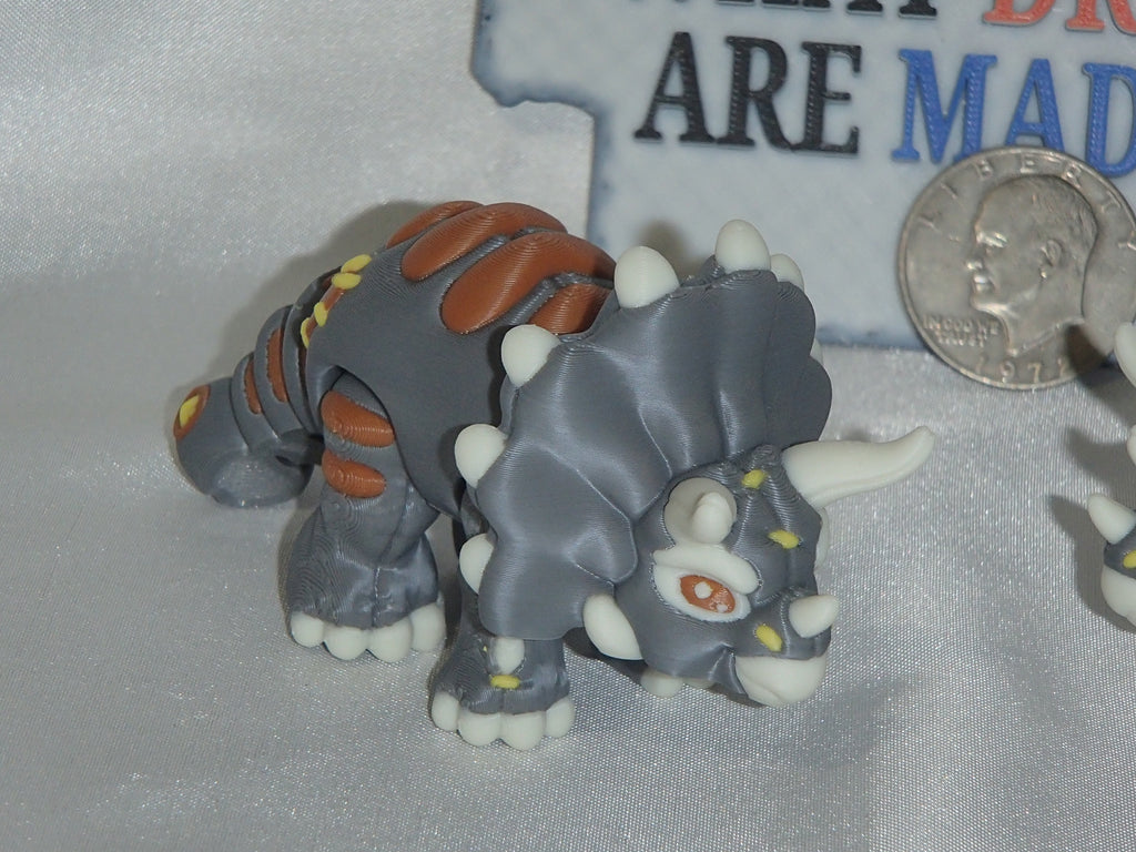 Stuffed Triceratops